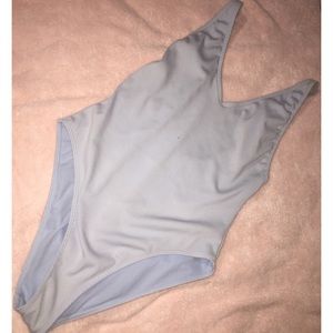 One piece bathing suit